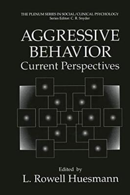 Huesmann - Aggressive Behavior   Current Perspectives - New paperback  - X555z