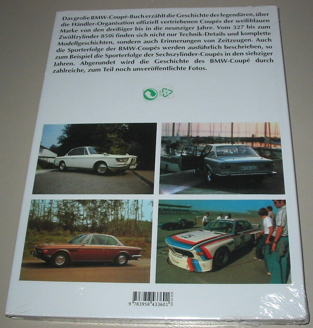 Thumbnail - Bildband Das Grosse Bmw Coupe Buch 501 502 3200 3000 V8 Glas 850i 628