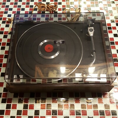 TESTED ~ Pioneer PL-12AC Belt Drive Turntable Record Player Japan VTG ~NO NEEDLE