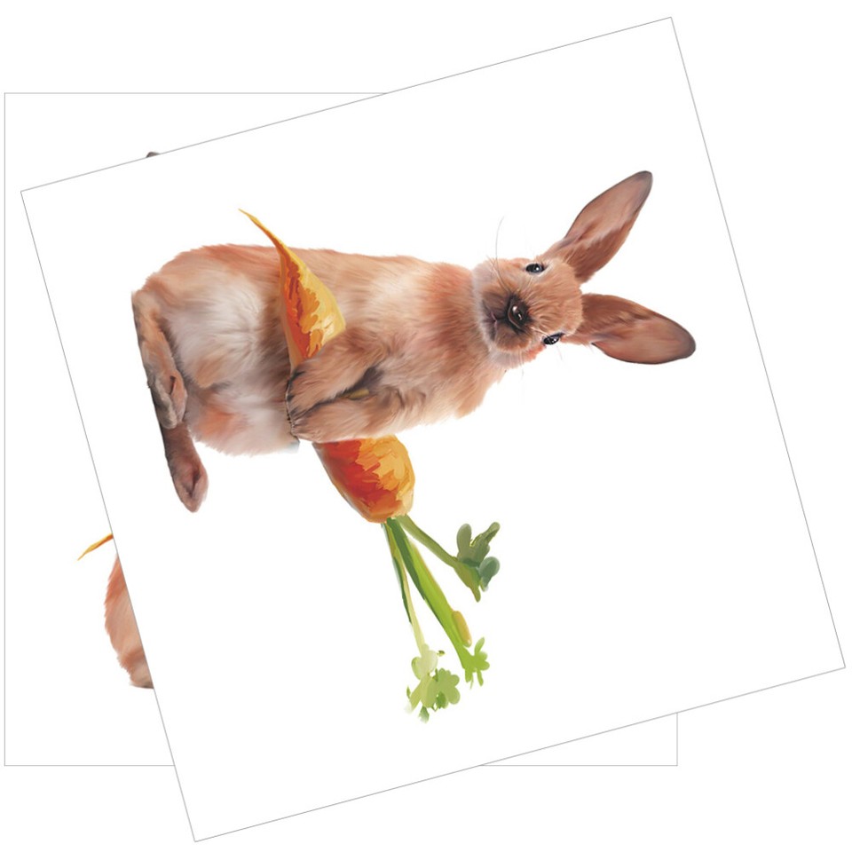 2 Sheets Easter Decoration Wall Decal Rabbit Sticker Stickers eBay