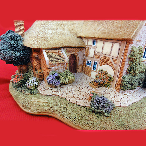 Lilliput Lane GOSSIP GATE hand painted NO BOX 4.25