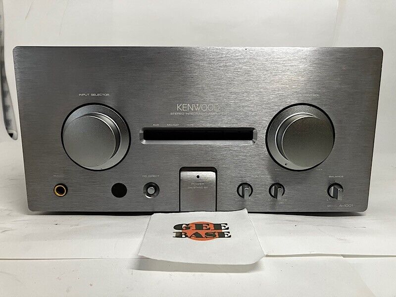KENWOOD A-1001 Integrated Amplifier Transistor Tested | eBay KENWOOD A-1001 Integrated Amplifier Transistor Tested | eBay