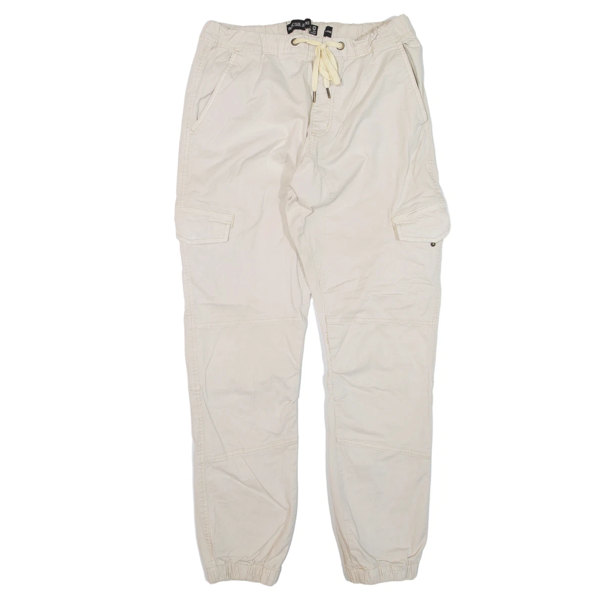 Cream cargo hotsell trousers womens