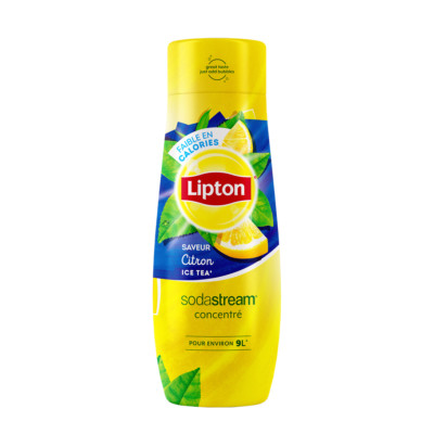 NEU Sodastream Sirup Lipton Eistee Zitrone 440ml Getränkesirup Konzentrat