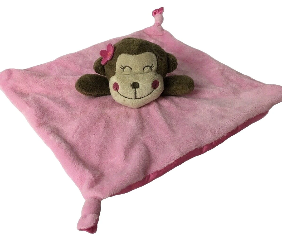 Monkeys Girls' Satin Nursery Blankets & Throws