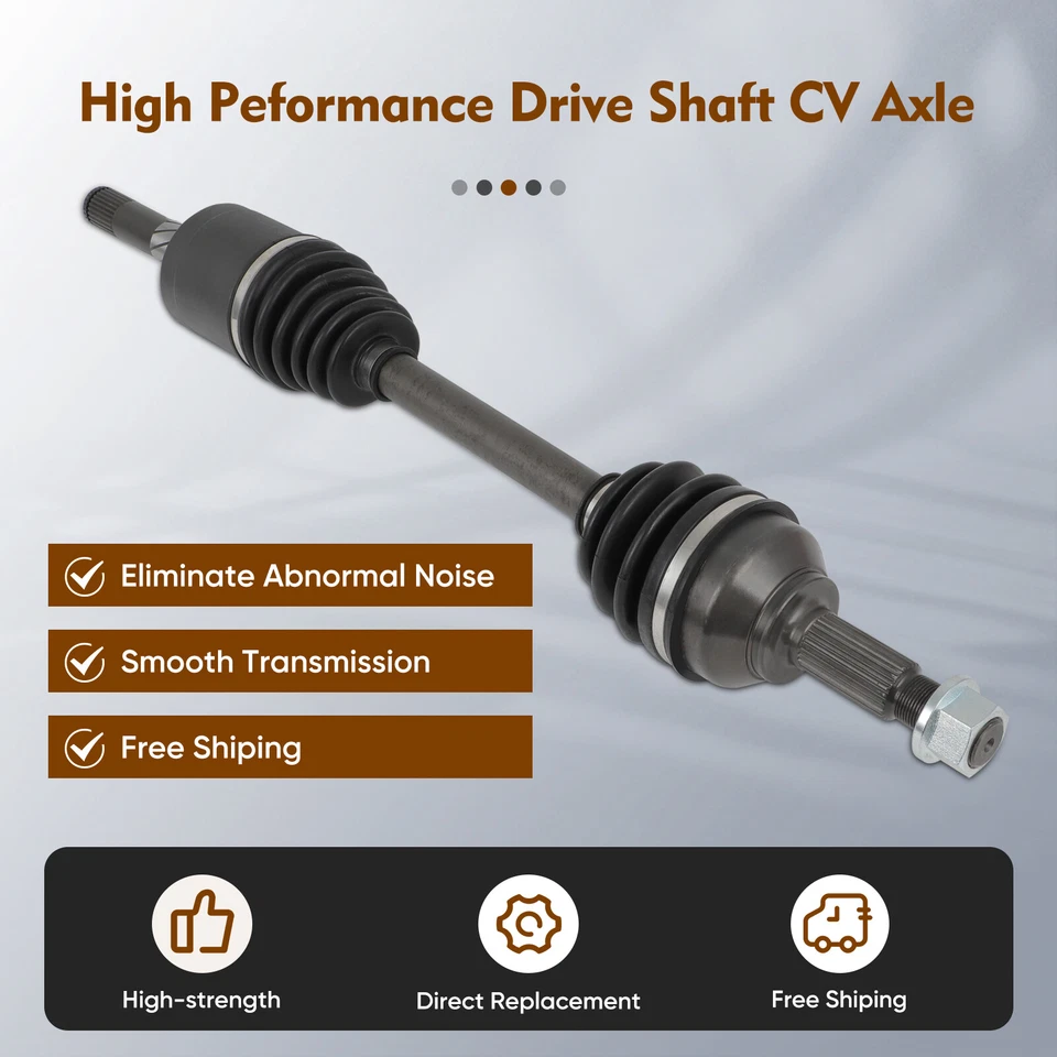 Par de ejes CV delanteros izquierdo derecho para Nissan Rogue 2008-2014 Select 2014-2015 AWD Foto 2 de 4