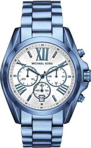 Michael Kors Watch Bradshaw Chronograph Blue Steel MK-6488