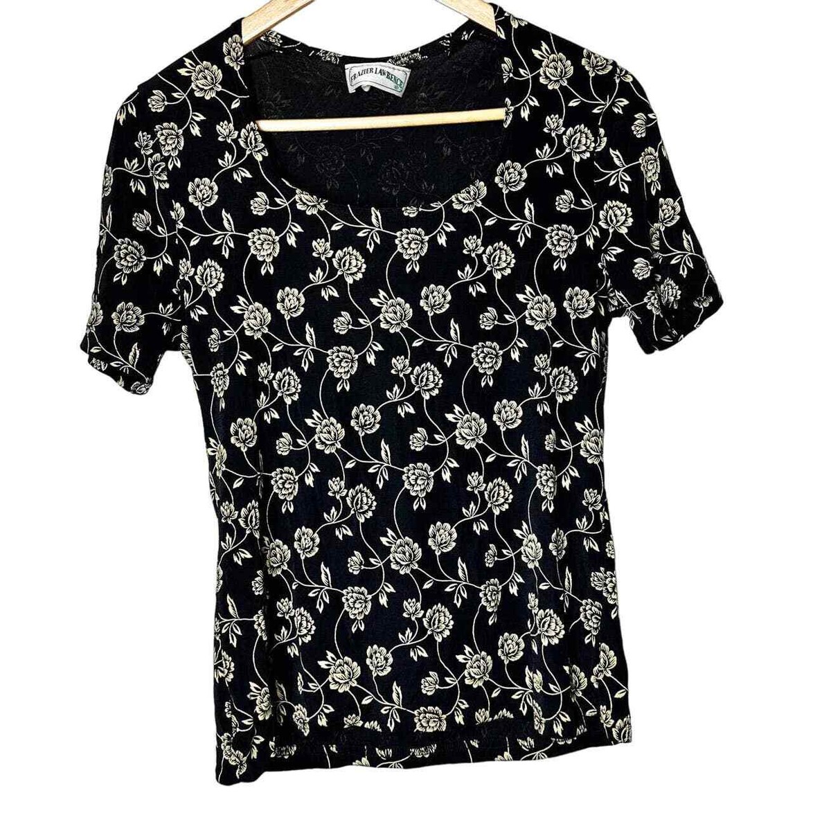 Ameri VINTAGE - 【新品】CLANE CIRCLE FLOWER TOPS NWOT Vintage Extra Italia Pink Floral Mesh Top Size Small | eBay