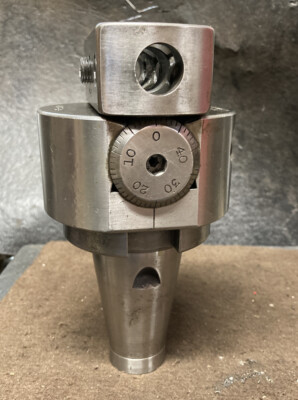 Craley 47-S Boring Head On Weldon Quick Change Mill Tool Holder Arbor