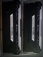 Corsair CMW16GX4M2C3200C16 3200 MHz RGB 16GB DDR4 SDRAM - Black