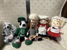 Vintage Grillmore Berks Campbells Kids Chik Fil A Cow Advertising Plush Lot Of 5