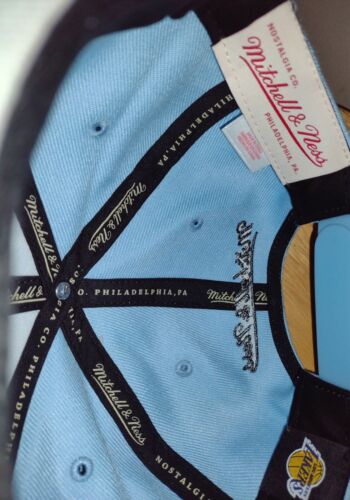 Lakers Los Angeles Hat NBA 2 Tone Baby Blue & Black Snapback Unisex Adult Cap US - Picture 3 of 6