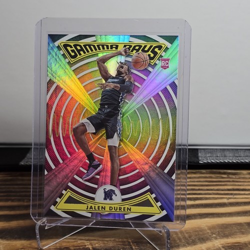 Jalen Duren [Pulsar] #ZG-JDU 2022 Panini Chronicles Draft Picks Gamma Rays card