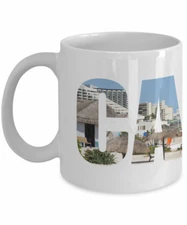 Cancun Beach View Coffee Mug, 11 oz