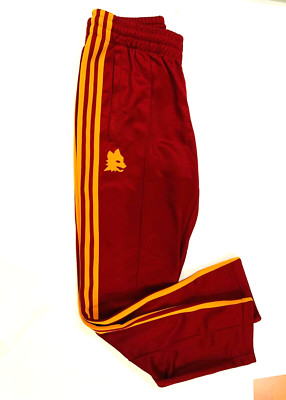   TRAININGSANZÜGE AS ROMA 2023/2024 ADIDAS ORIGINALS BECKENBAUER GR. M HOSE