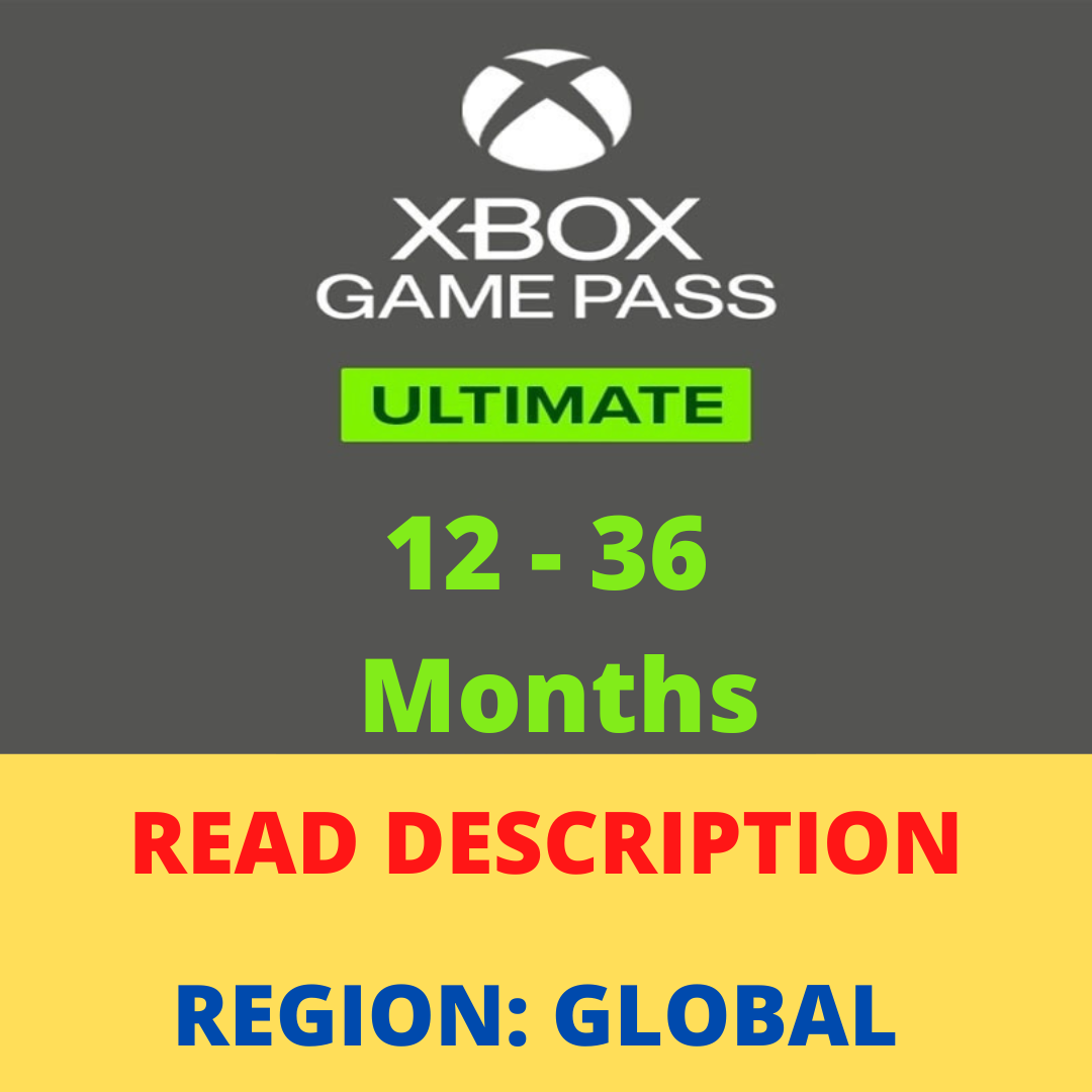 USA Region - 12 Months Xbox Game Pass Ultimate + Live Gold & Game Pass