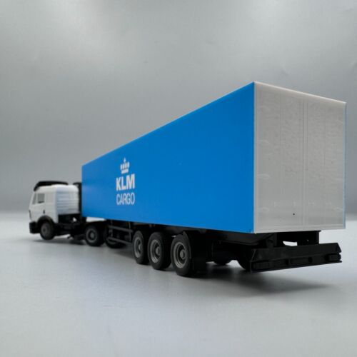 MB-00-001 with semitrailer KLM CARGO scale 1/87 (HO) - Picture 4 of 8