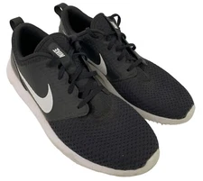 Nike Roshe G Golf Shoes Black & White Size 8.5 7929 Mens Used