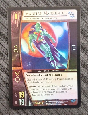 VS System TCG - Martian Manhunter /Manhunter From Mars - DJL-015 Foil eng