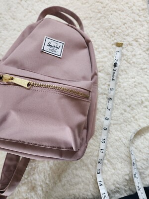 dusty rose herschel backpack Herschel Mini Small Backpack Bag in Dusty Rose Mauve Light Pink
