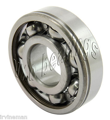 6201N 12x32x10 Deep Groove Ball Bearing with a Snap Ring Groove (c-clip groove)