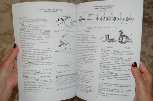 Máquina de coser profesional edición completa manual de servicio Singer 327 327K 328 328K - Imagen 7 de 12