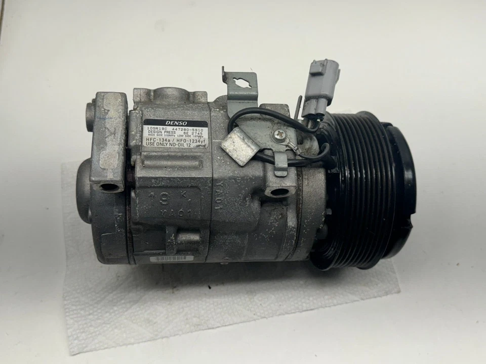 DENSO AC Compressor FOR 2013 2014 2015 2016-23 Toyota Land Cruiser 5.7 LOW MILES - Image 2 of 4