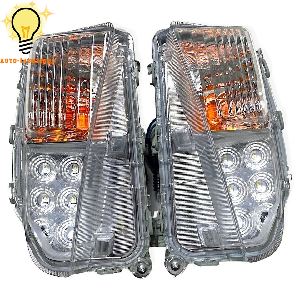 Kits de luces antiniebla LED para conducción lado derecho e izquierdo Toyota Prius 2012-2015 Foto 2 de 4