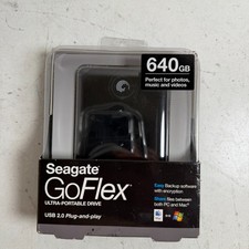 Seagate GoFlex STAA640600 Black 640 GB USB 2.0 2.5" Portable External Hard Drive