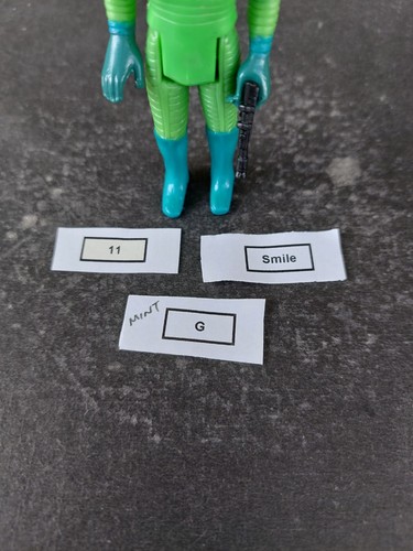VINTAGE STAR WARS - GREEDO - SMILE - HONG KONG COO - COMPLETE - MINT - Picture 14 of 14