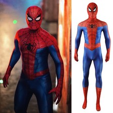 Peter Parker Spider-Man Jumpsuit Spiderman Bodysuit Cosplay Costume Halloween