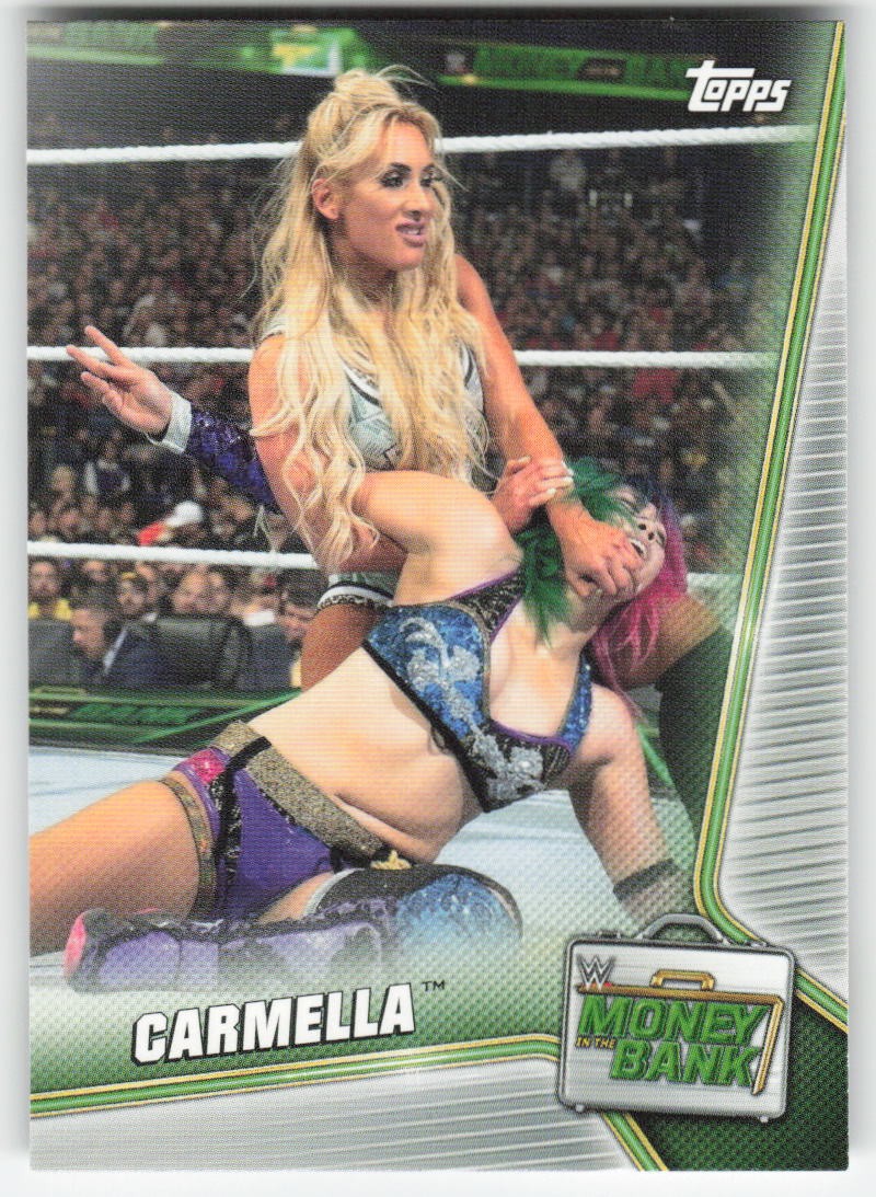 2019 Topps WWE Money in the Bank Carmella #21