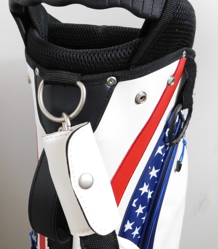 Budweiser Folds of Honor Golf Stand Bag W/ Rain Cover - NEVER USED - Picture 22 of 24
