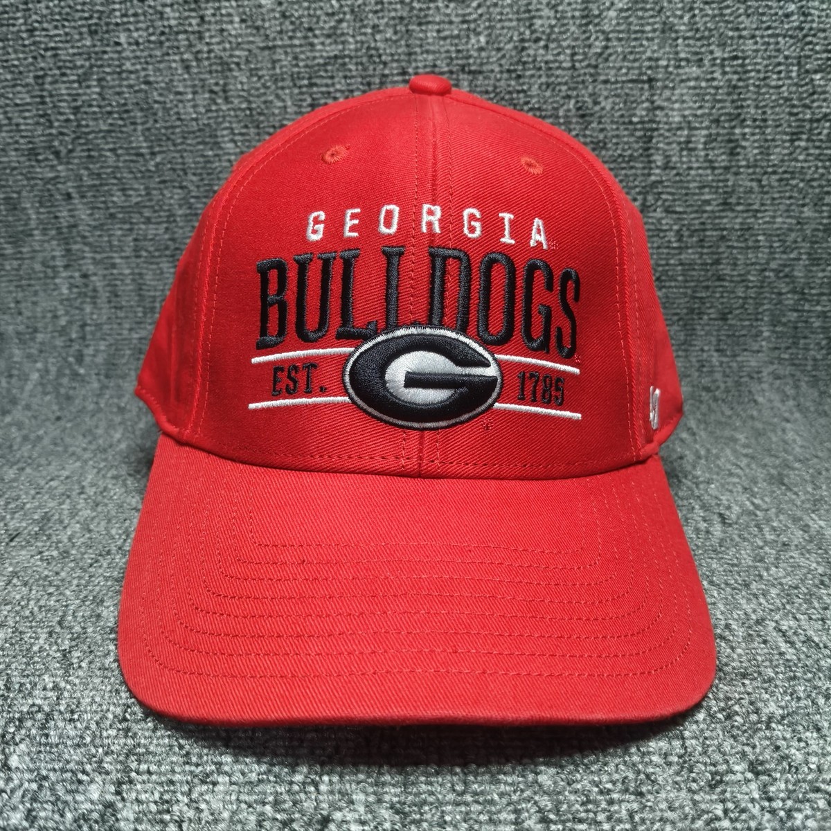 '47 Brand Georgia Bulldogs NCAA Red Adjustable Strapback Baseball Cap Hat OSFA