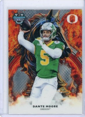 Dante Moore Workhorse 2025 Bowman's Best U Card #W-19 Oregon Ducks !