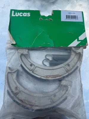 Lucas Mâchoires Mcs 955 pour Yamaha DT250, SR250, DT400, XT500, 150x25, Arrière - Photo 1/4