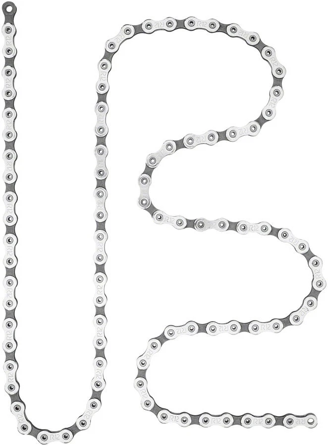Cadena Campagnolo Super Record - 12 velocidades, 114 eslabones, plateada Foto 2 de 4