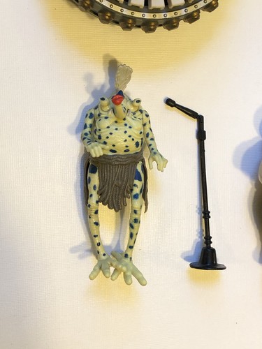Action figure MAX REBO BAND 1983 vintage Star Wars SET COMPLETO MICROFONI NERI - Foto 2 di 18