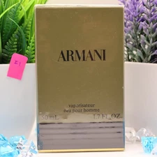 VINTAGE Armani Eau Pour Homme *SEALED* Giorgio Armani Spray  50ml  RARE
