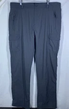 Mountain Warehouse Cargo Pants Mens 38 Gray Nylon Outdoor Hiking Utility Work