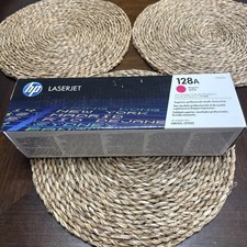 New HP 128A Magenta Toner Print Cartridge LaserJet CE323A Sealed