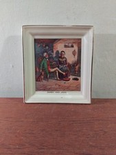 VINTAGE NEWHALL HANLEY OF ENGLAND WALL PLATE DARBY AND JOAN