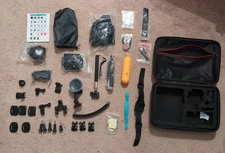 DigiNerds 50in1 Accessories Kit For Sports Action Cameras Mounts Straps Screws