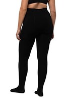 Ulla Popken Damen Thermo Strumpfhose Schwarz Xx-Large (GrößE