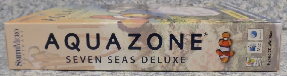 Software PC Aquazone Seven Seas Deluxe Includes Sharks Screensaver NEW BOX - Image 3 of 4