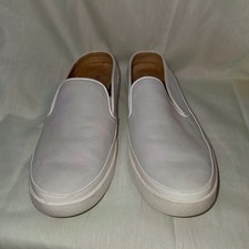 Vionic Shoes Effortless Slip On Mules Gray Leather Round Toe Casual Womens 9