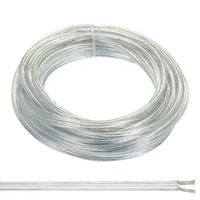 33Ft 18/2 300V SPT-2 Electronic Wire Clear UL Listed