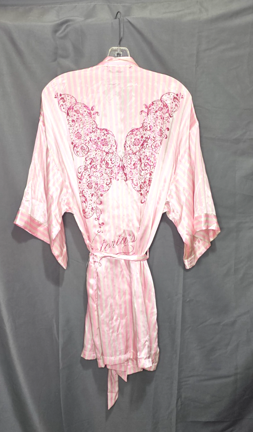 Vs Angel Robe 2009 Victoria's Secret Fashion Show Robe Kimono Striped Butterfly Angel ...