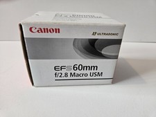 Canon EF-S 60mm f/2.8 Macro USM Lens for Canon EF-S from Japan [N MINT] 1584