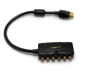 Intec Original Xbox Component HD S-Video Optical Audio RCA AV Pack